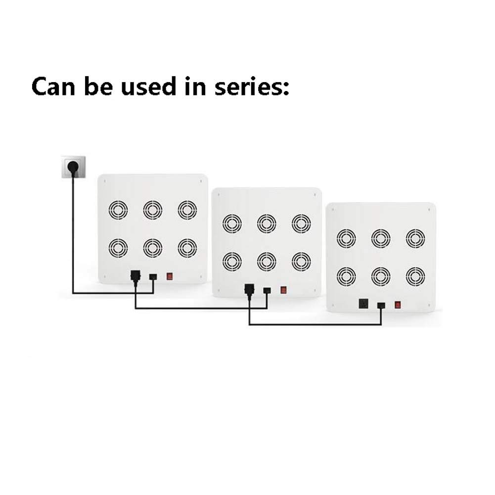 Lampe pour Plante 1890W, Mettre à Jour Plante LED Horticole Lampe Croissance avec IR Bleu Rouge Lumière pour Intérieur/Serre/Hydroponique/Grow Box Culture