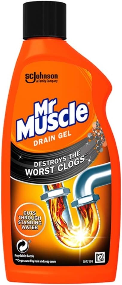 Mr.Muscle Sink&Plughole, 500 ml
