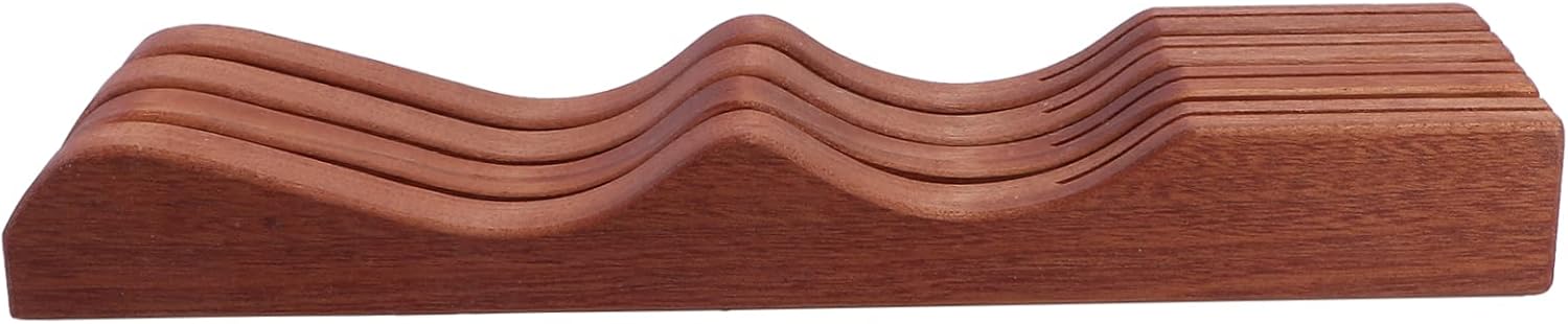 Mikinona 1pc Wooden Knife Holder Kitchen Knife Storage Rack for Kitchen Organization and Storage