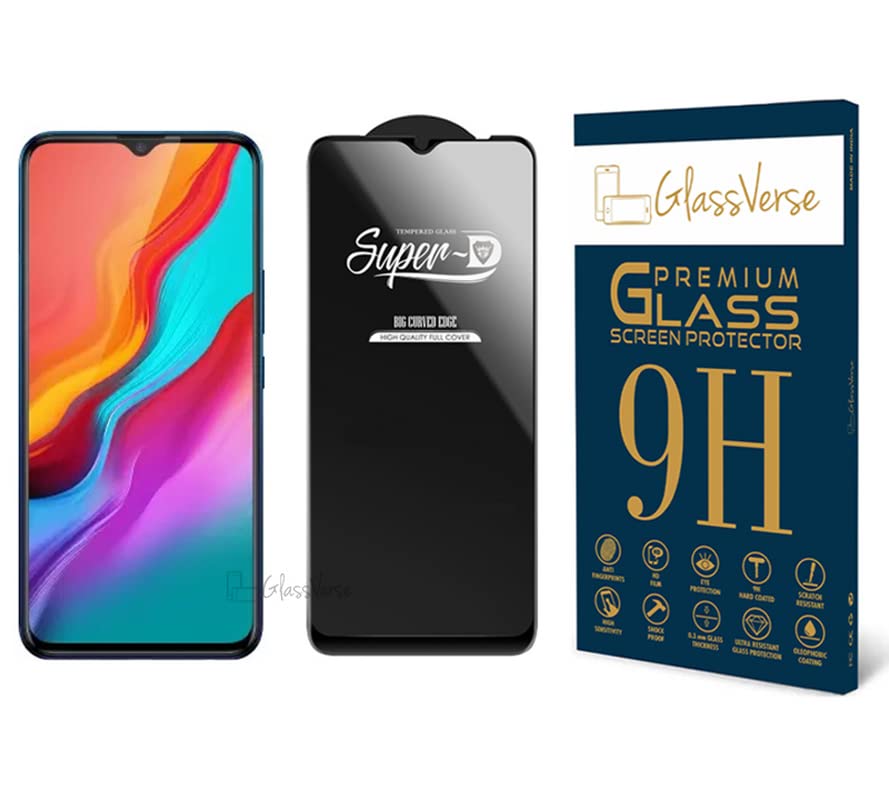 Superd Oleophobic Tempered Glass For Infinix Hot 9 Play Smartphone(Pack Of 1)With Free Installation Kit. Full Screen Protector. If Received Damaged-6.82 Inch