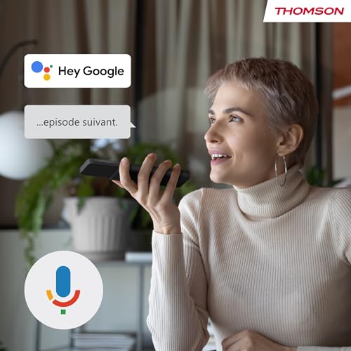 Thomson QLED 43" 4K UHD Android TV - Svart 109 cm