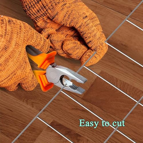 Stainless Steel Welded Wire Mesh Roll for Garden and Coop Protection - Durable and Rustproof Fencing Solution(1mx20m(39inx65.6ft))