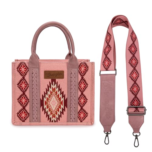 Image of Montana West X Wrangler Tote Bag for Women Boho Aztec Shoulder Purse Top Handle Satchel Handbag