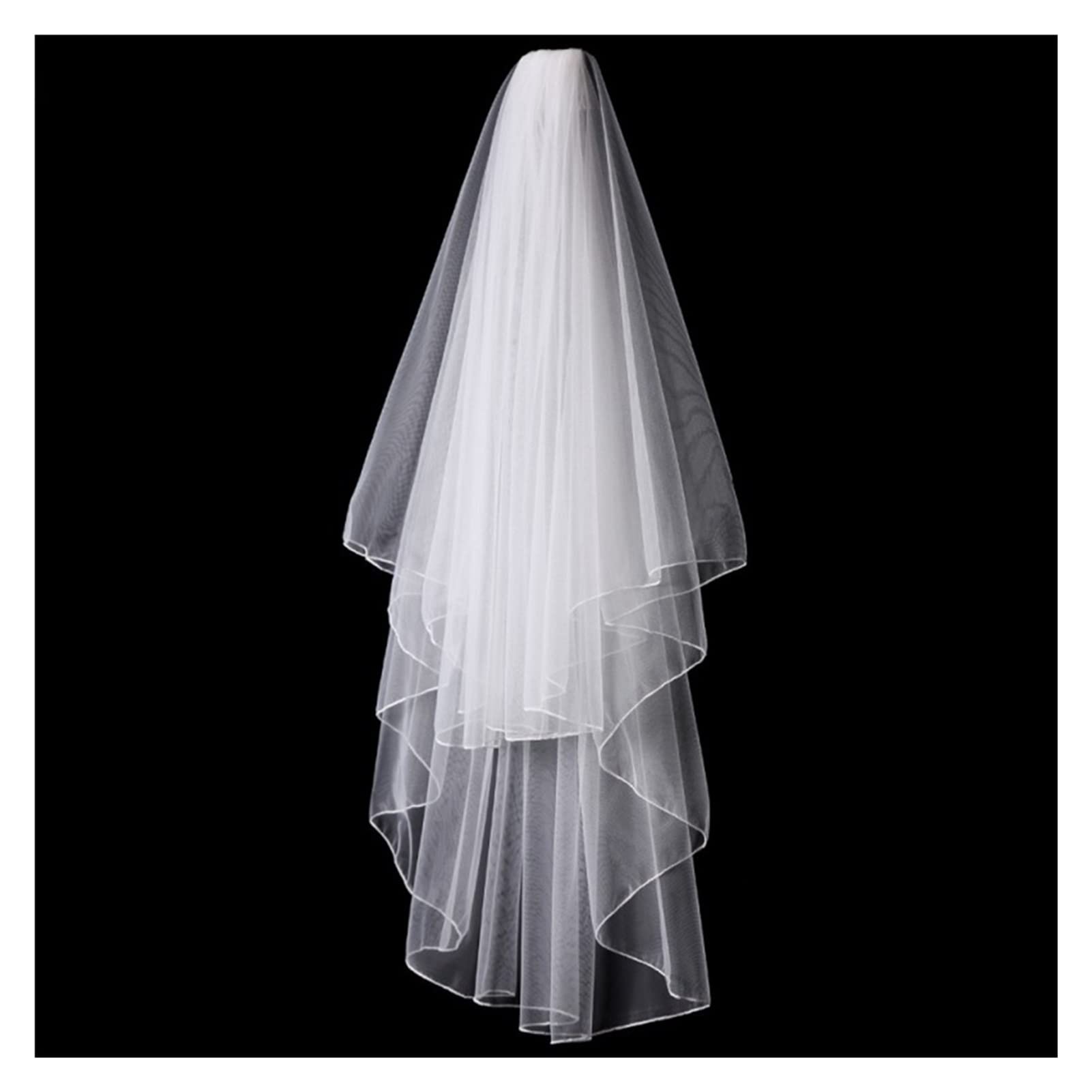 Velo da Sposa Velo da Sposa Corto Bianco Avorio Velo da Sposa con Pettine Accessori da Sposa per la Sposa Velo da Sposa