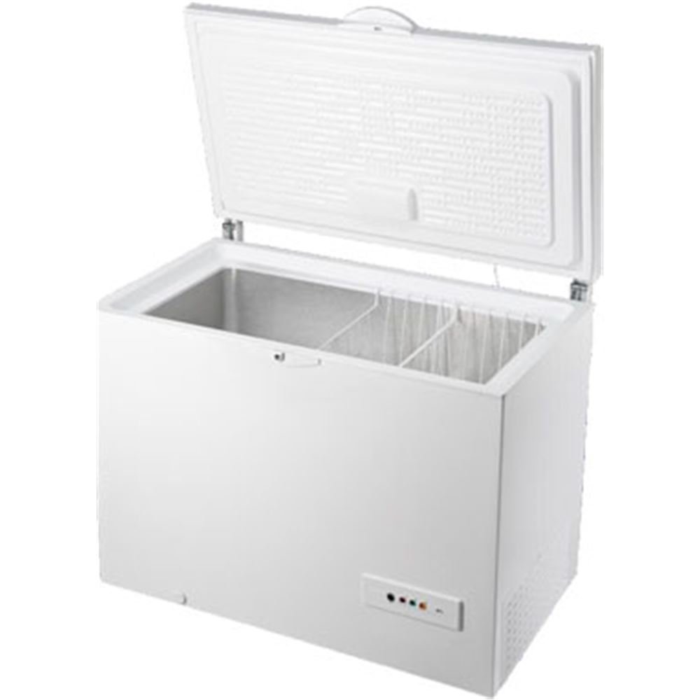 Indesit OS 1A 300 H freestanding Upright 311L A+ Bianco freezer - Freezers (Upright, 311 L, 20 kg/24h, SN-T, A+, Bianco)