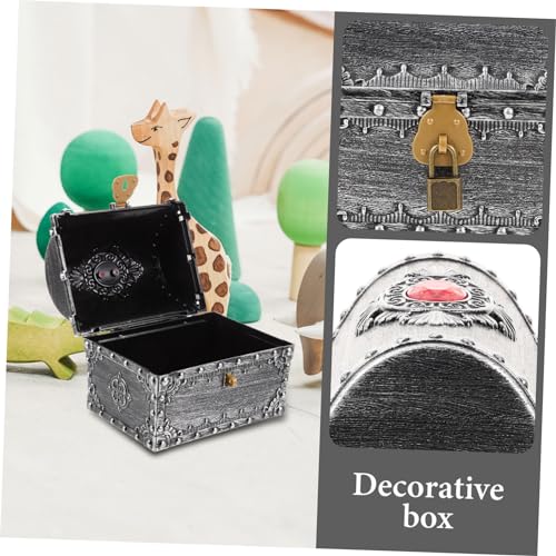 Cofre del tesoro pirata pequeño como regalo creativo para bodas y cumpleaños 4
