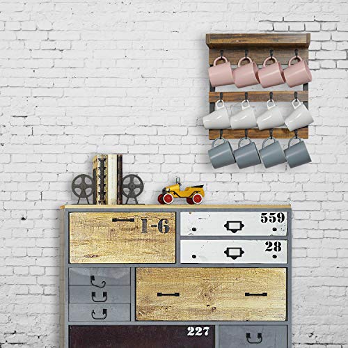 OROPY Coffee Mug Rack Wall Mounted