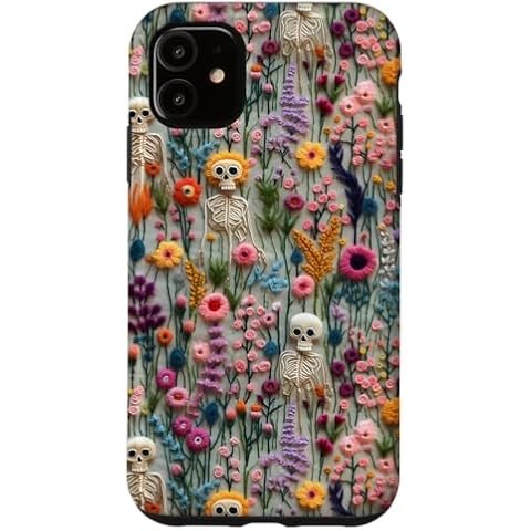 Boho Skeleton iPhone 11 Case Cover