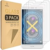 Mr.Shield [3-PACK] Designed For Huawei Honor 6X [Tempered Glass] Screen Protector [0.3mm Ultra Thin 9H Hardness 2.5D Round Edge] with Lifetime Replacement