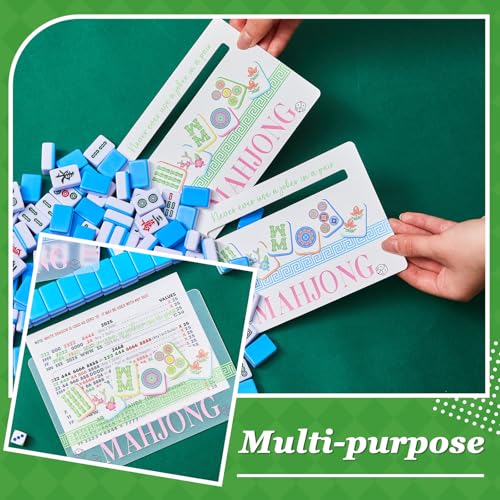 Soulchen 4 Pcs Mahjong Shuffler Cards and Line Finder 2 in 1 miniatura 3