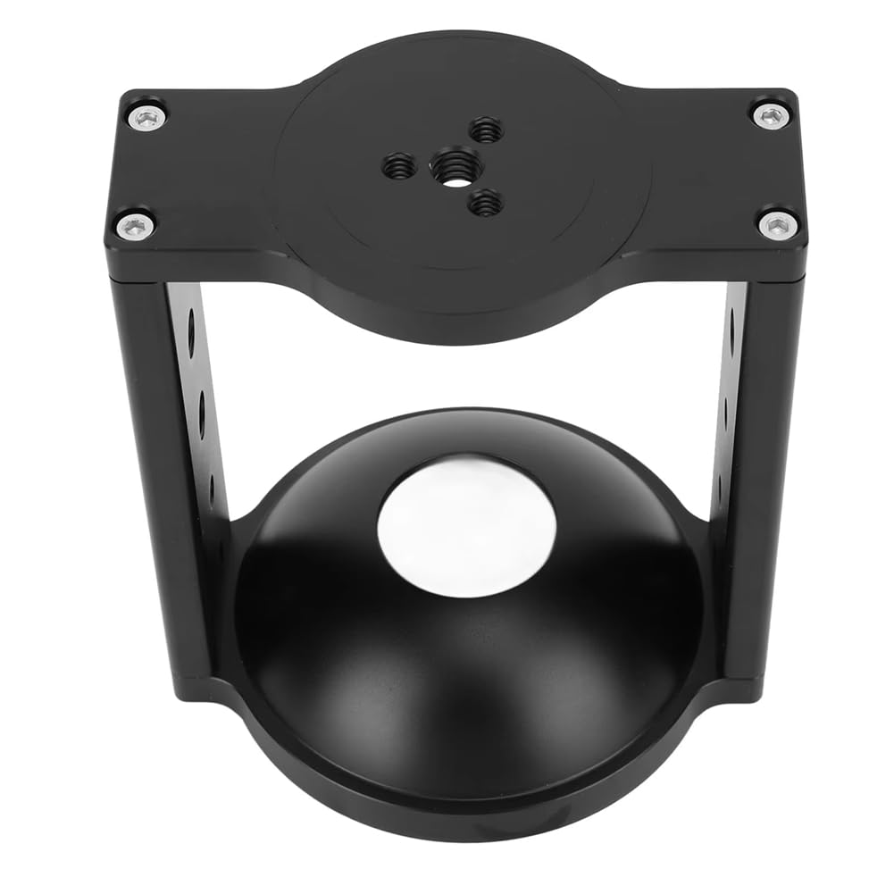 Support de tête de trépied en métal Riser polyvalent Hi-Hut Riser en alliage d'aluminium Hi-Hut Riser avec adaptateur de coque de 100 mm pour trépied de photographie