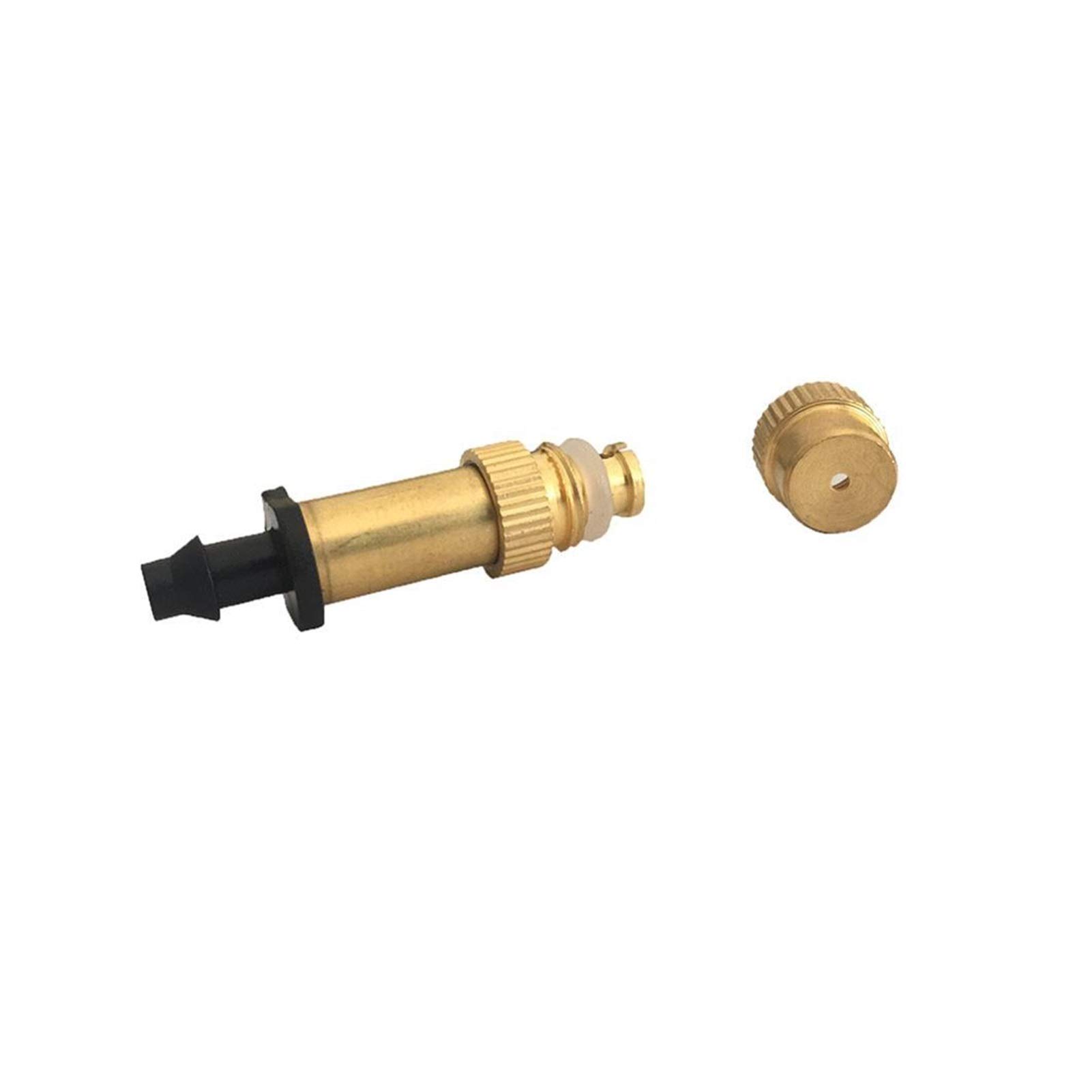 50 gocciolatori per irrigazione Regolabili, ugelli nebulizzatori per Acqua, per Giardino, Serra, Sistema di irrigazione agricola, spruzzatori a nebulizzazione, ugelli in Rame