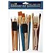 Assortment of craft paint brushes