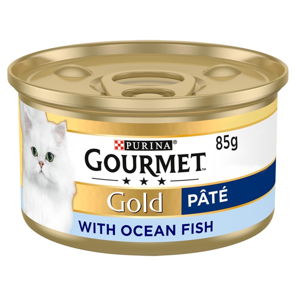 Gold Terrine Wet Cat Food with Salmon Wet Cat Food 85G