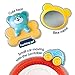 caterbee Autositzspielzeug mit Lenkradmitte für Spiel und Kick (Steering Wheel)