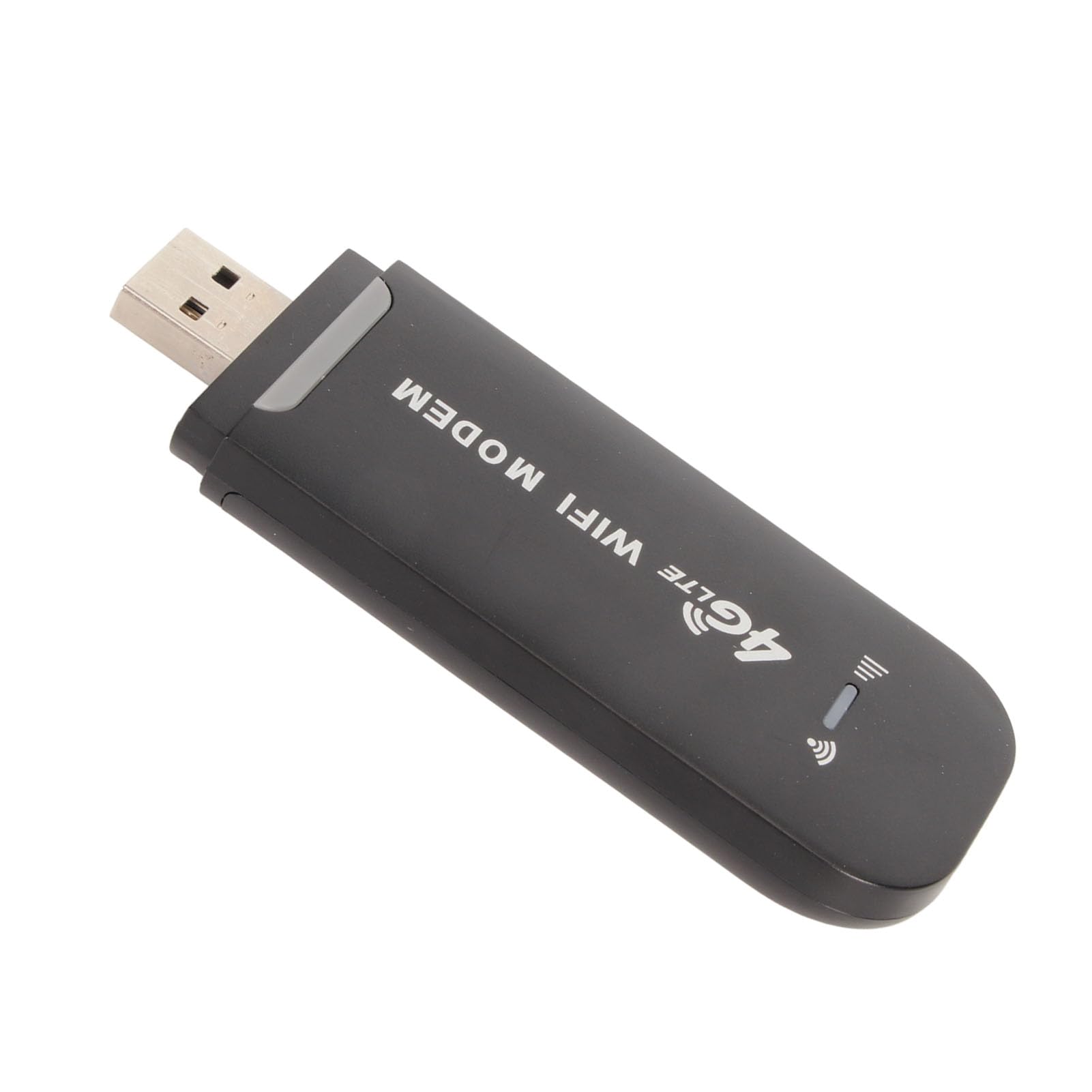 VBESTLIFE Módem WiFi USB 4G LTE, Alta Velocidad de 150Mbps, Soporte para 10 Dispositivos, Ranura para Tarjeta SIM, Plug and Play, Adecuado para Oficina, Viajes, Hogar (Black)