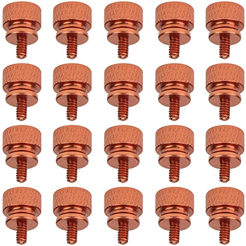 Vis moletées 6-32 orange HELIFOUNER pour customiser le boîtier de votre PC gaming