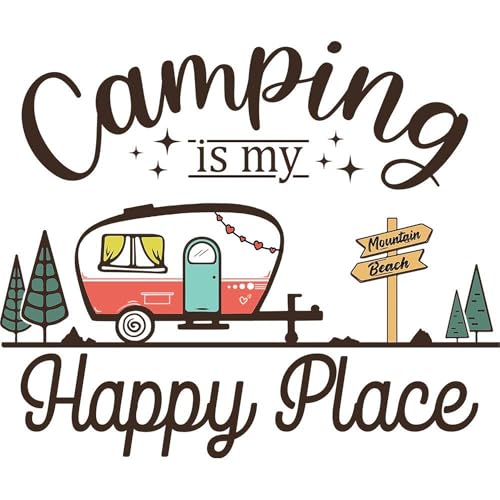 Taza de cerámica 15 oz Camping Is My Happy Place miniatura 3