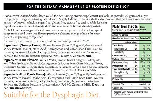 Miniatura 2 de Gelatein 20 Fruit Punch: 0.71 oz de proteína. Sin azúcar. Ideal para dietas de líquidos claros, dificultades para tragar, bariátrica, diálisis y