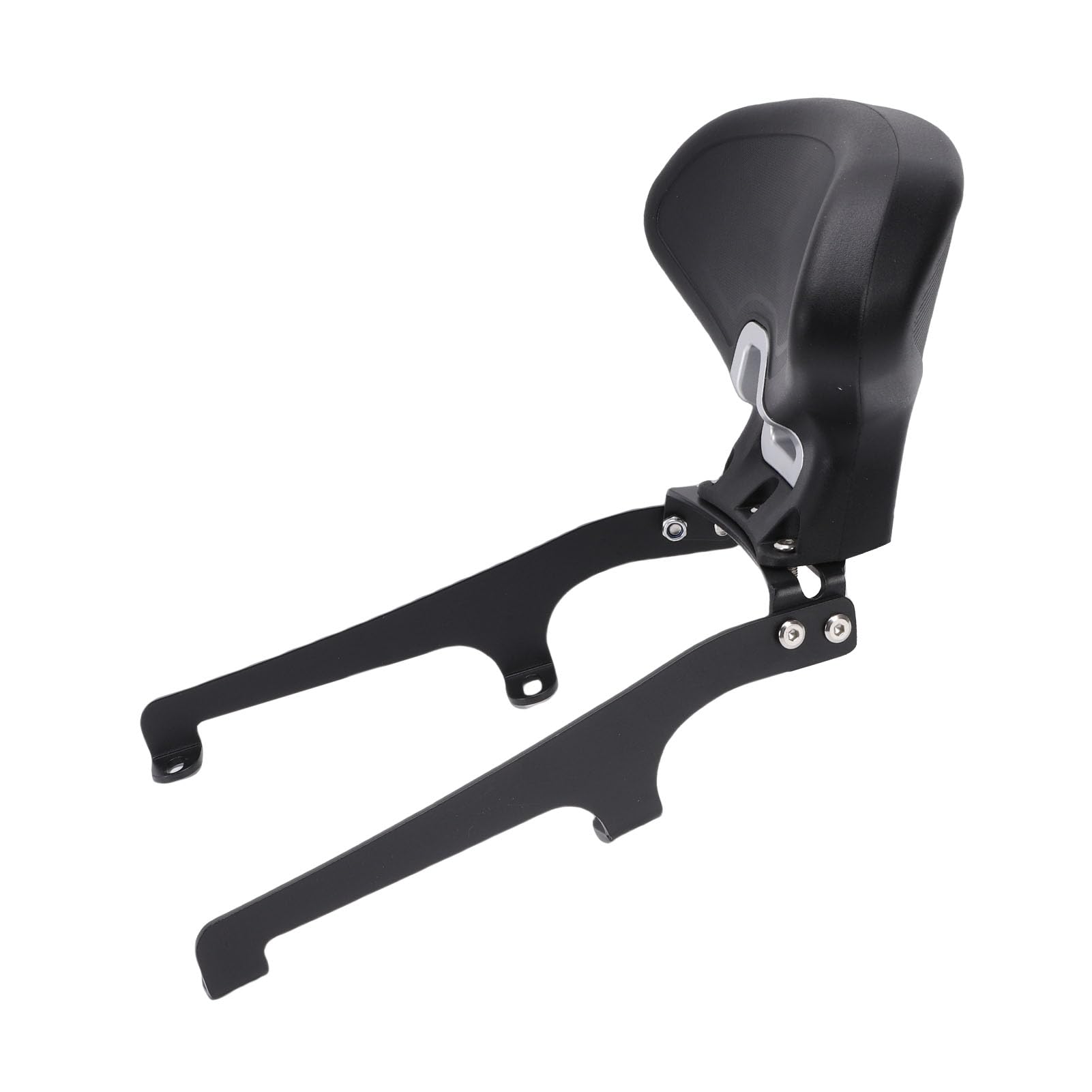 Asixxsix Schienale Posteriore per Moto, Schienale Passeggero Stabile Impermeabile e Resistente Alla Luce Solare Ad Alta elasticità, Sissy Bar con Supporto Lombare Accessori per Installazione Rapida