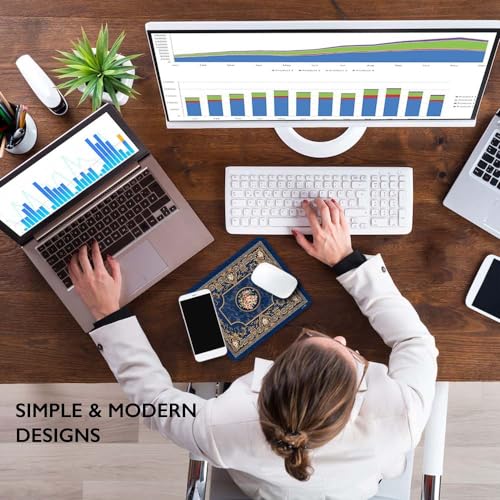 Image of Carpet Pattern Mousepad - Small Non-Slip Rubber Carpet Design Printed Computer Mouse Pad 19x22cm (FMP0228)