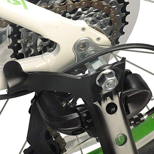 Ruedas de entrenamiento ajustables para bicicleta de niños DubMag, ruedas estabilizadoras auxiliares de aluminio acero, tamaño de rueda 24 pulgadas, color plata miniatura 6
