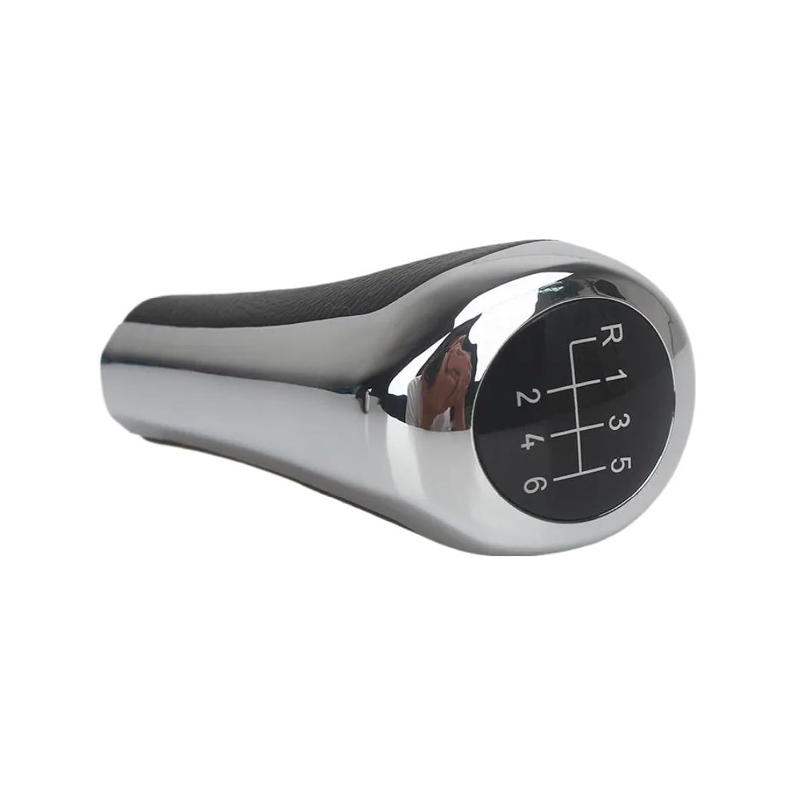 Htvtkrfgrl 6 Speed Chromed Gear Shift Knob For Bmw E81 E82 E83 E84 E87 E90 E91 E92 E46 E53 E60 E61 E63