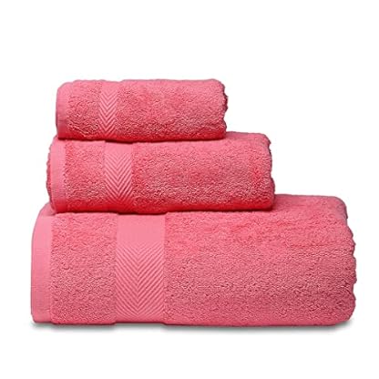 P9IDEDFH Weiches Handtuch-Set, Baumwolle, Badetuch, Handtuch, Waschlappen, sehr saugfähig, Hotelqualität für Badezimmer (Farbe: B, Größe: 1ps) (F 1ps)