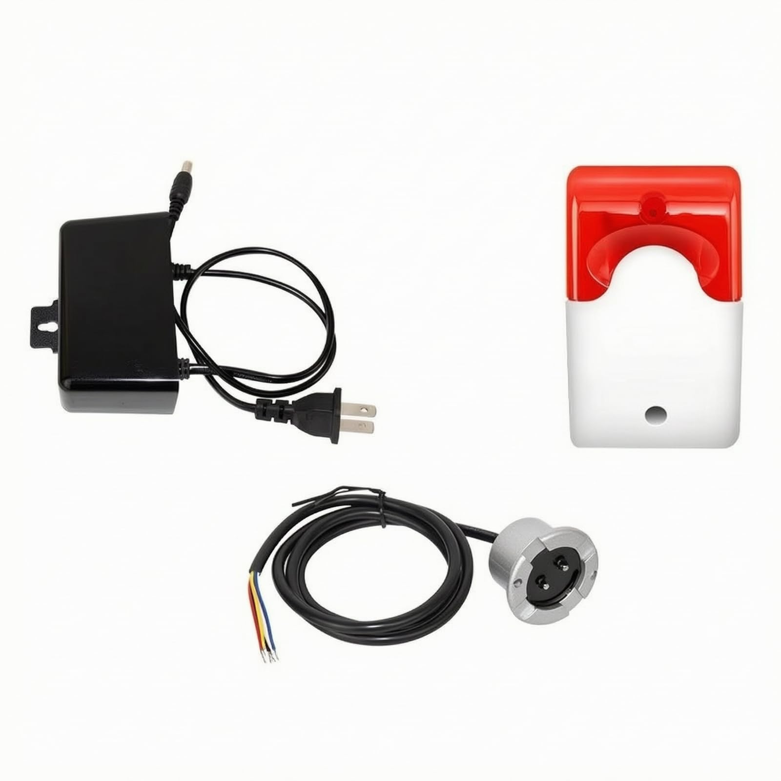 predolo Kit Agua Cableado | Local Agua con Cable, para Almacén, Volumen Ajustable