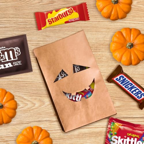 M&M'S, SNICKERS, SKITTLES & STARBURST Halloween Candt Assorted Chocolate Candy Variety Pack, Fun Size Halloween Candies for Party Favors, Trick or Treat and More, 40 Ct Bulk Bag - image 6