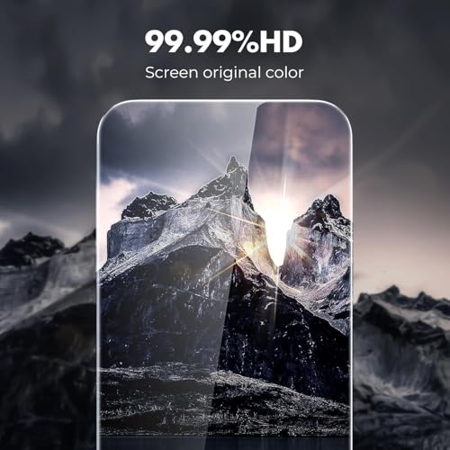 Image of ZENTARA Tempered Glass for iPhone 13 /13 Pro / 14 / 16E | 9H Hardness Screen Protector | Edge-to-Edge Full Cover | Anti-Scratch | HD Clear | Case Friendly | Easy Install | Pack of 1