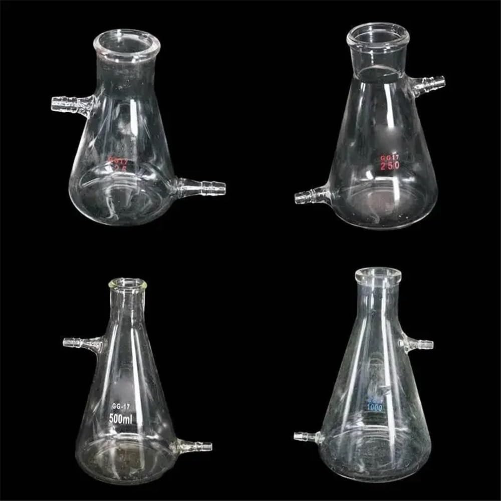 Zlewka ze szkła borokrzemowego, Sprzęt laboratoryjny Wąż Adapter próżniowy Kolba ze szkła borokrzemowego Butelka laboratoryjna 10 mm(1000ml)