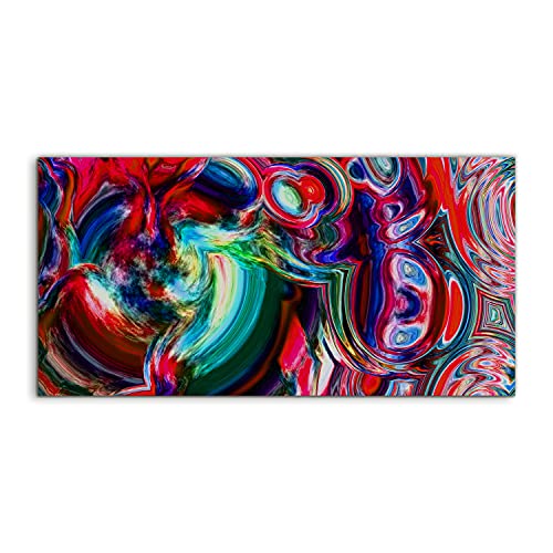 Tableau sur verre 120x60cm Coloray salon chambre murale photo art aquarelle