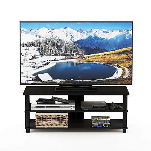 Image of Furinno Sully 3-Tier Stand for TV up to 50, Espresso /Black