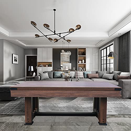 NOALED DREI-in-Eins-Multifunktions-Tischtennistisch, Billardtisch, Esstisch 8 Fuß 2,4 m Indoor-Freizeitprodukte, Büro- und Familienfreizeit, Blau, Gre – Bild 5