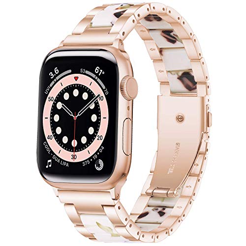 60% Off Discount Wipalor Compatible with Apple Watch Band 38mm 40mm 41mm, Comfortable for Women and Men, Easy Adjustable Bracelet, Resin and Stainless Steel Strap for iWatch Series 7 6 5 4 3 2 1 SE(Milk Nuts) Product Deal Wipalor Compatible with Apple Watch Band 38mm 40mm 41mm, Comfortable for Women and Men, Easy Adjustable Bracelet, Resin and Stainless Steel Strap for iWatch Series 7 6 5 4 3 2 1 SE(Milk Nuts)