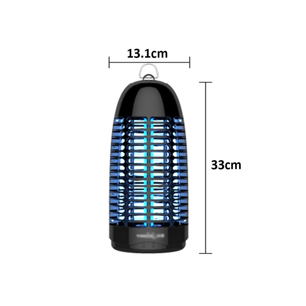 Trappola per zanzare Lampada antizanzare elettronica, Uso domestico Lampada antizanzare con shock elettrico muto Repellente per insetti per interni Donne incinte Controllo fisico della zanzara per pat