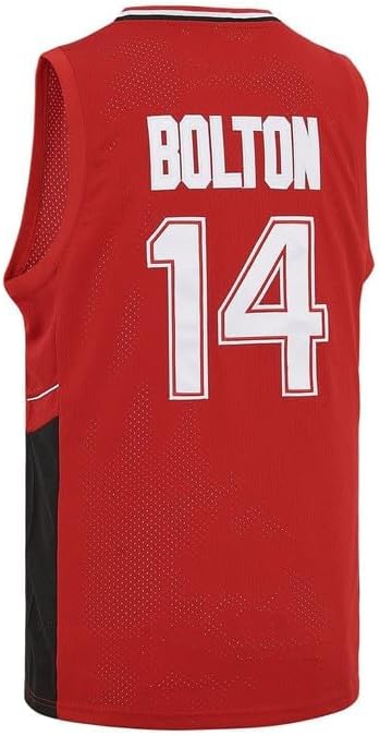 Mens Basketball Jersey Wildcats High School Shirt 14 Troy Bolton Jersey 8 Chad Danforth Basketball Jersey Red/White S-3XL - Image 3
