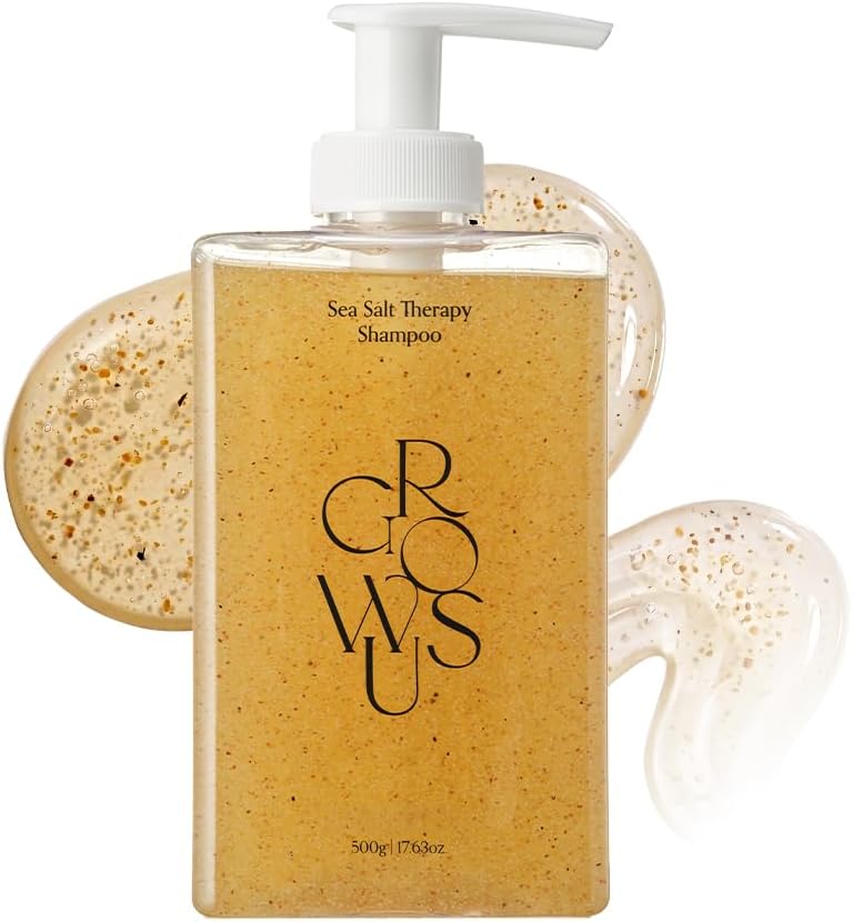 Sea Salt Clarifying Shampoo โ Scalp Detox for Oily, Itchy Scalp, Purifying Shampoo for Build Up & Flakes, Free from Harsh Sulfate & Paraben, 16.9 fl. oz.