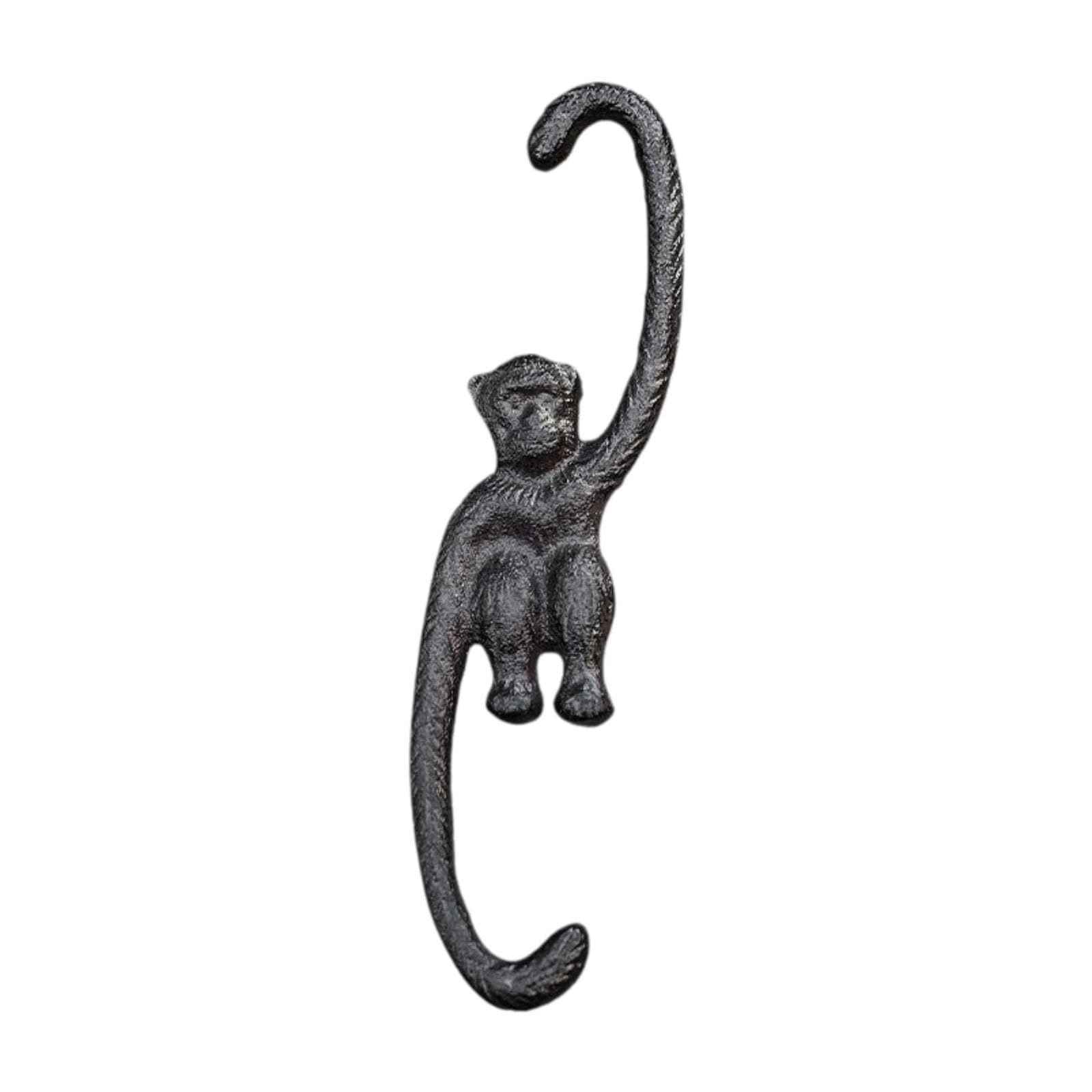 UJEAVETTE Heavy Duty S Monkey Hook 7.6" Cast Iron Plant Hanger for Hanging Wind Chimes-image-45