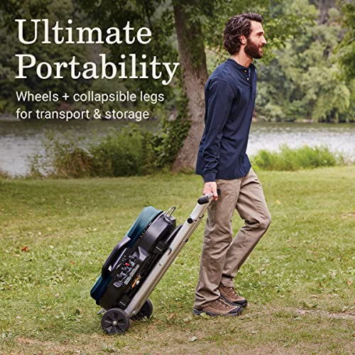 Coleman RoadTrip 285 Portable Stand-Up Propane Grill with 3 Adjustable Burners & Instastart Ignition, 20,000 BTUs of Power for Outdoor Cooking, Camping, Tailgating, Grilling, BBQs, & More by Coleman - Image 4