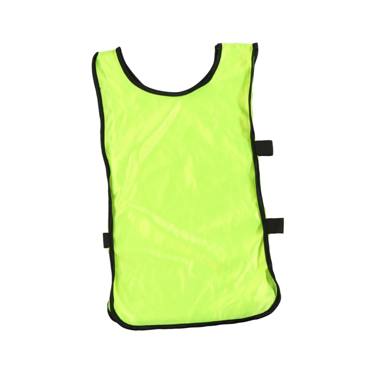 VICASKY 6Pcs Fluorescent Green Football Vests Breathable Training Pinnies for Youth Soccer Comfortable for Use