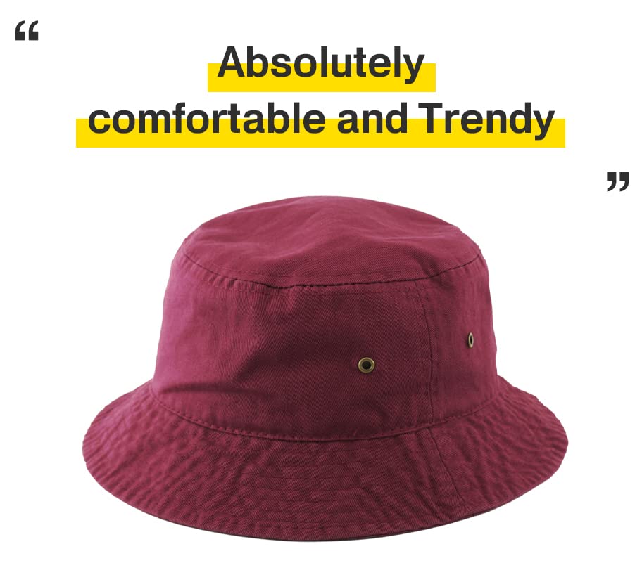 Image of KBETHOS 100% Cotton Washed Bucket Hat