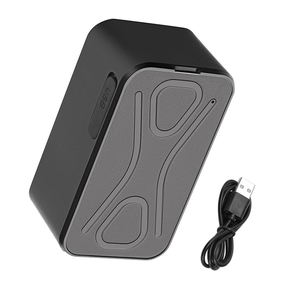 KACEPAR GPS Tracker Waterproof Magnet Mount, 5000mAh Universal Fit GPS Tracker for Vehicles Strong Magnetic Car Vehicle Tracking Anti-Lost, GPS Locator Tracking Device 4G