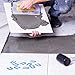 Yookeer 1000 Pieces Tile Leveling System Tile Spacers 1/16 Inch, Horseshoe Shim U Shape Plastic Vitrolite Leveling Clips for Various Types, Blue