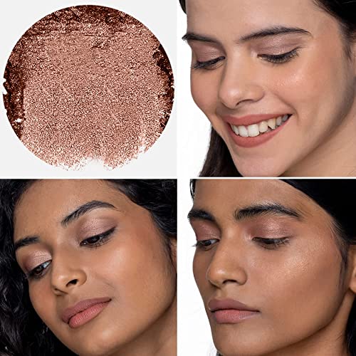 Image of Kiro Long Wear Brightening Eye Shadow Stick, Peachy Gold, 1.4 g, Waterproof Eye Shadow, Vegan, No Parabens, Vitamin C &Mango Seed Oil, Intense Pigmentation, Non Toxic Eye Stick