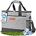 KAEFUYS Kühltasche 30L+14h Kühlung Thermoisoliert Tragbar Faltbar Wasserdicht Groß Picknicktasche für Einkaufen Auto Büro Camping Outdoor Reisen Lebensmitteltransport Proviant Familie Grillen