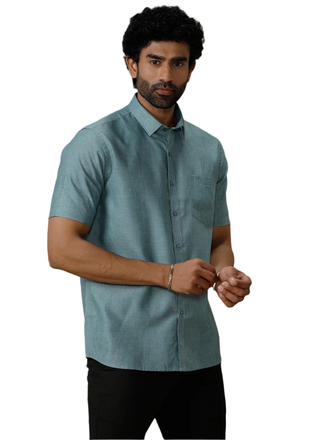 ramraj cotton Exclusive Mens Half Sleeve Shirt-picture-32