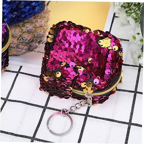 Mini Purse for Girls Zipper Coin Purses Sequins Mini Wallet Boys and Girls Wallets4