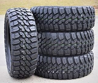 Set of 4 (FOUR) Forceum M/T 08 Plus Mud Off-Road Light Truck Radial Tires-LT235/75R15 235/75/15 235/75-15 104/101Q Load Range C LRC 6-Ply BSW Black Side Wall